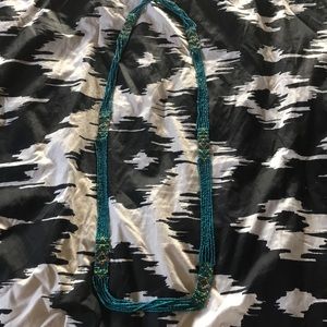 Vibrant tribal necklace